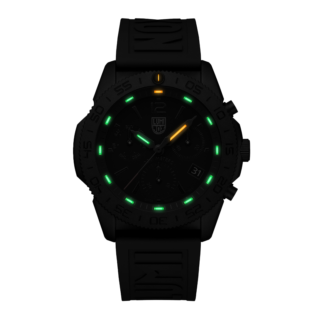 Pacific Diver Blackout Chronograph Men's Watch Set