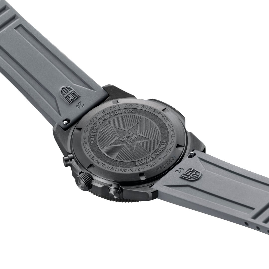 Pacific Diver Chronograph, 3140 Series Grey 44mm Watch - XS.3148