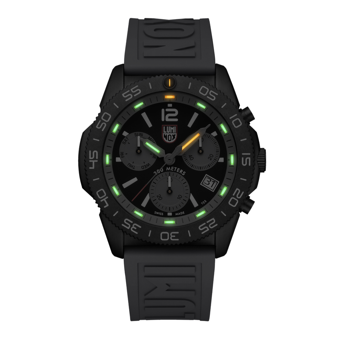 Pacific Diver Chronograph, 3140 Series Grey 44mm Watch - XS.3148