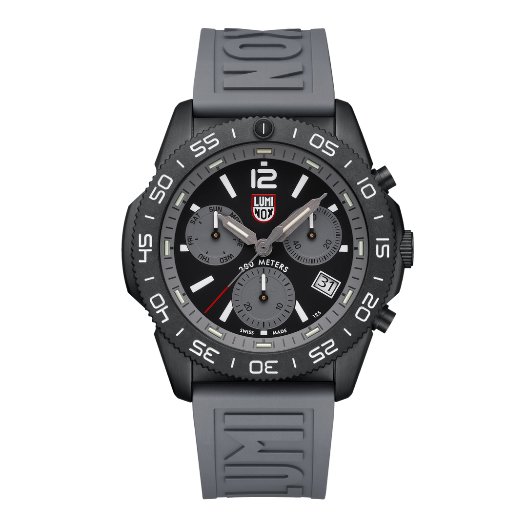 Pacific Diver Chronograph, 3140 Series Grey 44mm Watch - XS.3148