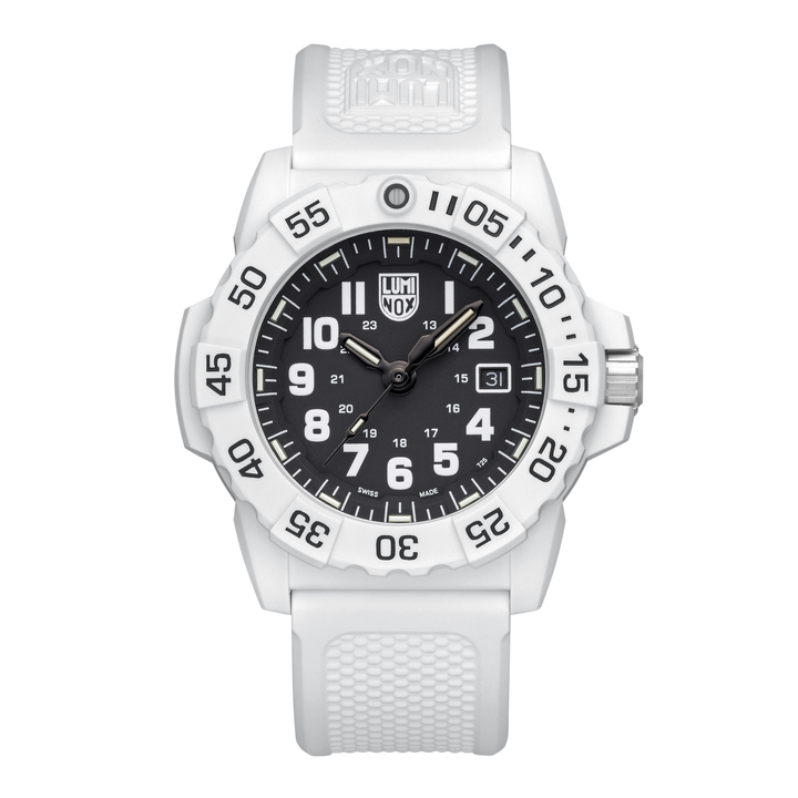 Luminox NAVY SEAL Arctic Whiteout 45mm Watch - XS.3507.WB