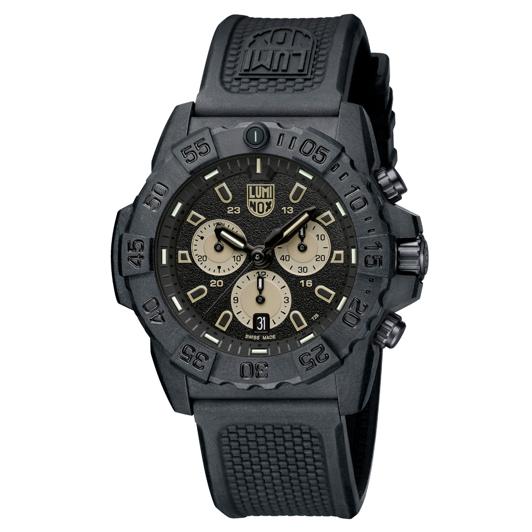 Luminox Navy SEAL Chronograph, 45mm, military watch - XS.3587