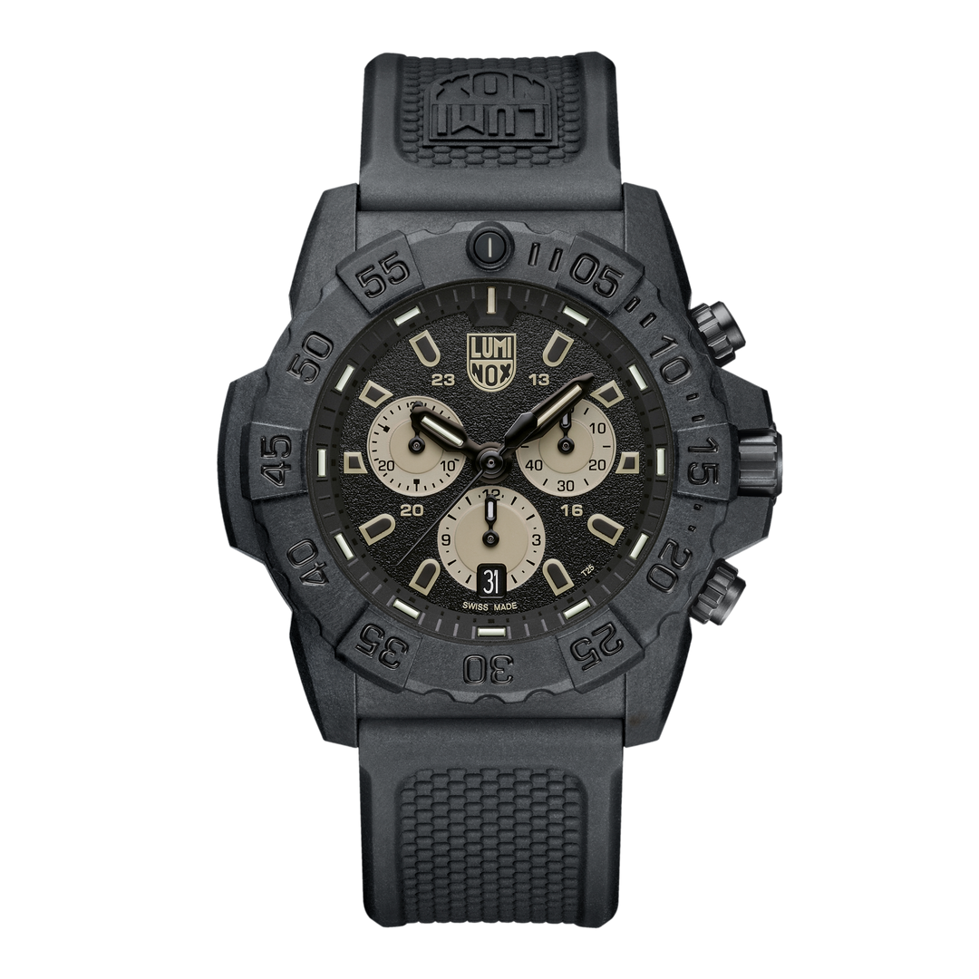 Luminox Navy SEAL Chronograph, 45mm, military watch - XS.3587