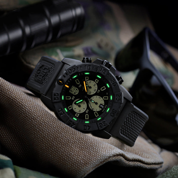 Luminox Navy SEAL Chronograph, 45mm, military watch - XS.3587