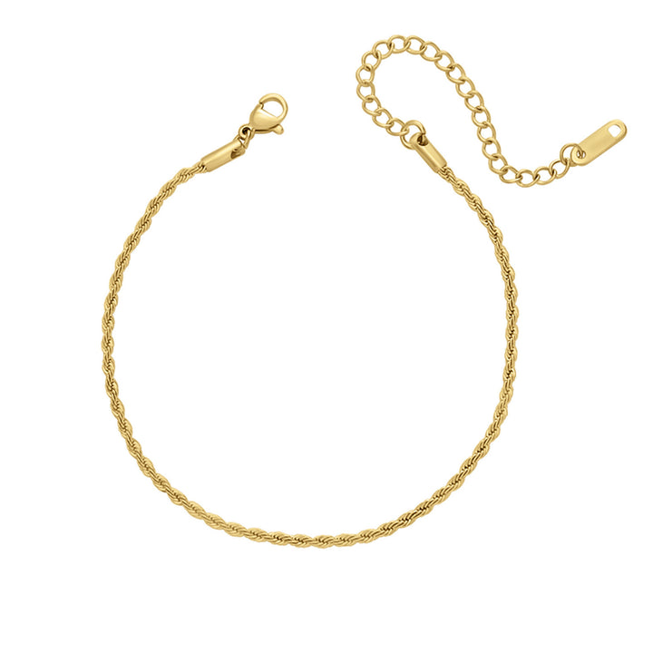 Essentials Twisted Rope Chain Anklet