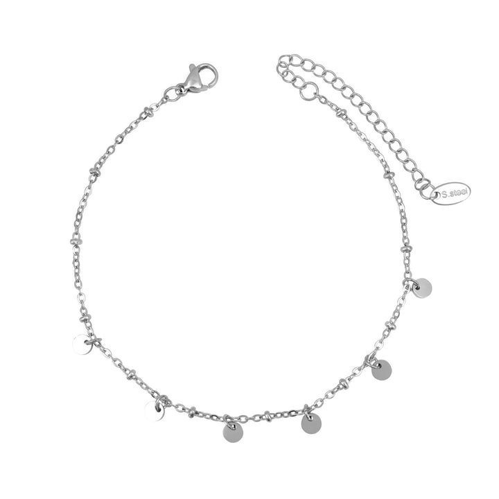 Essentials Flat Disc Anklet