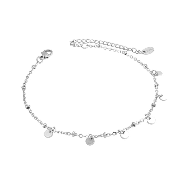 Essentials Flat Disc Anklet