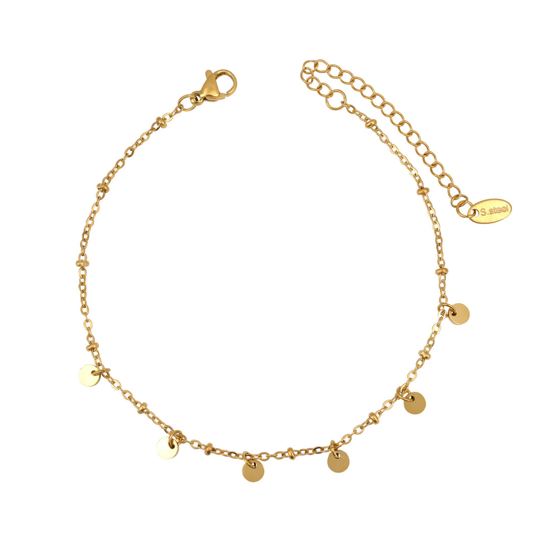 Essentials Flat Disc Anklet