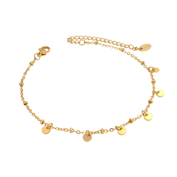 Essentials Flat Disc Anklet