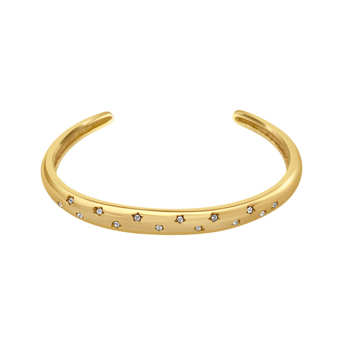Stars Cubic Zirconia Embellished Cuff