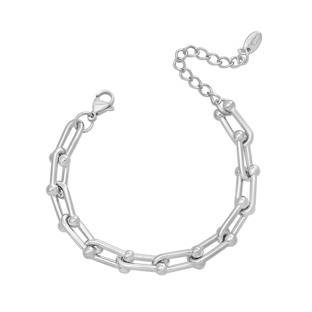 Essentials Edgy Statement Link Bracelet