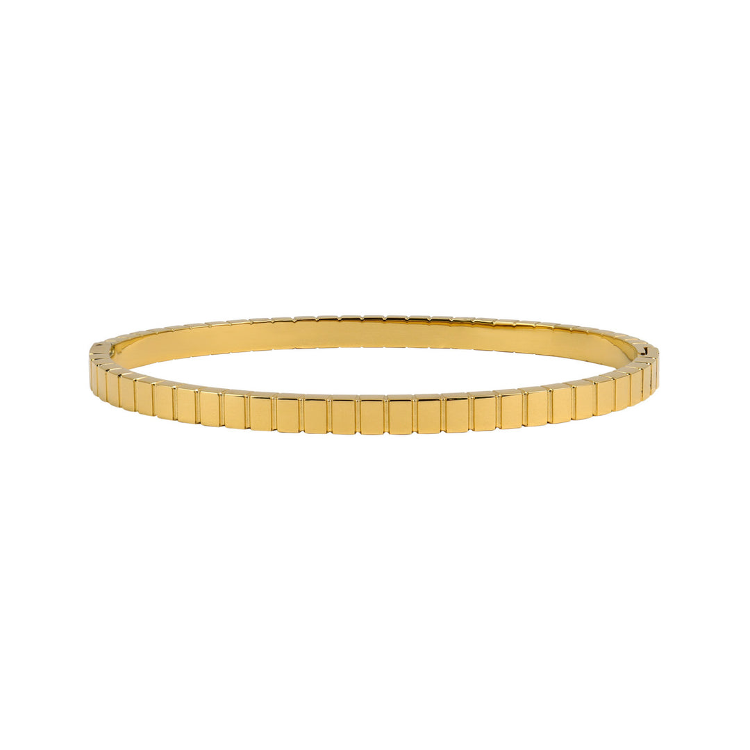Essentials Line Detail Hinged Bangle