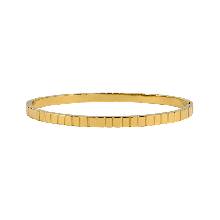 Essentials Line Detail Hinged Bangle