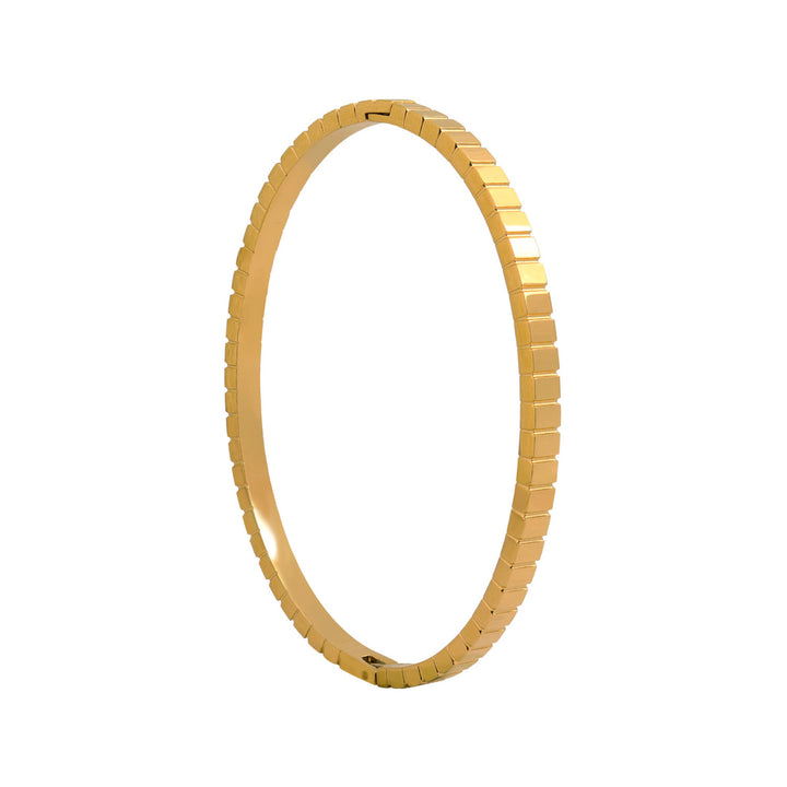 Essentials Line Detail Hinged Bangle