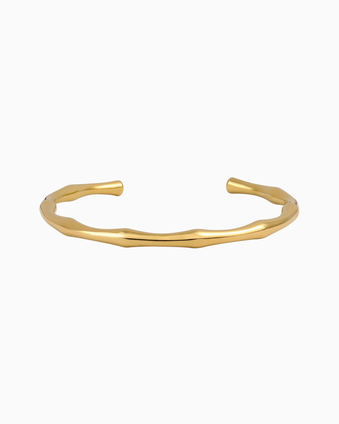 Essentials Bamboo-Inspired Cuff | Zoe Olivia Jewellery Australia