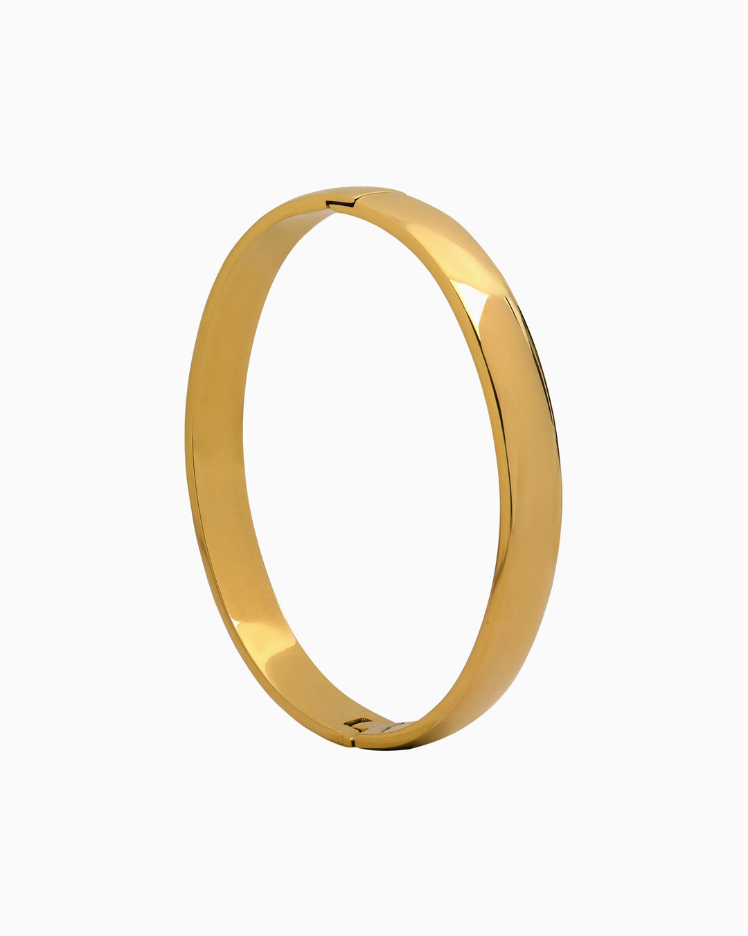 Essentials Shiny Hinged Bangle | Zoe Olivia Jewellery Australia