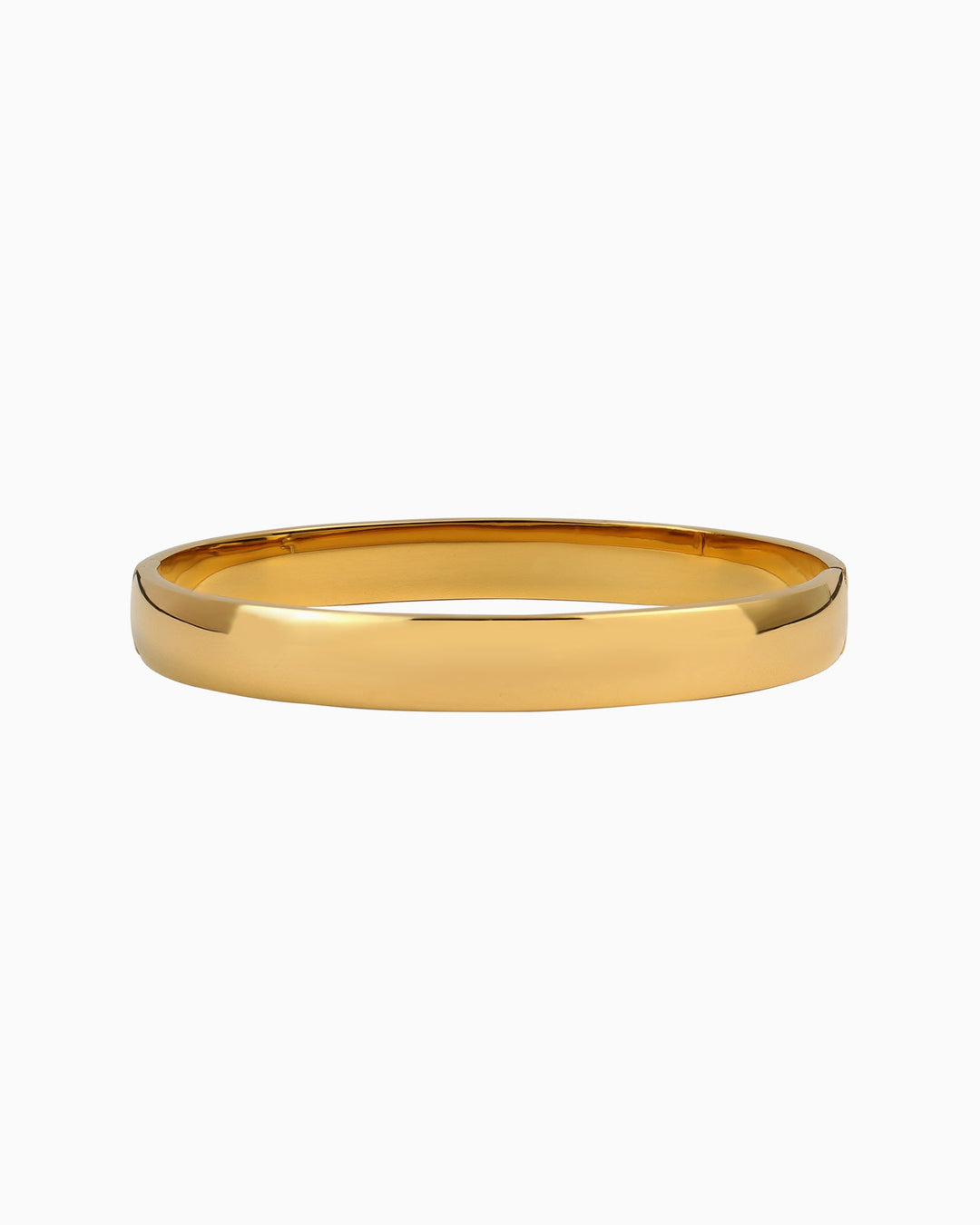 Essentials Shiny Hinged Bangle | Zoe Olivia Jewellery Australia