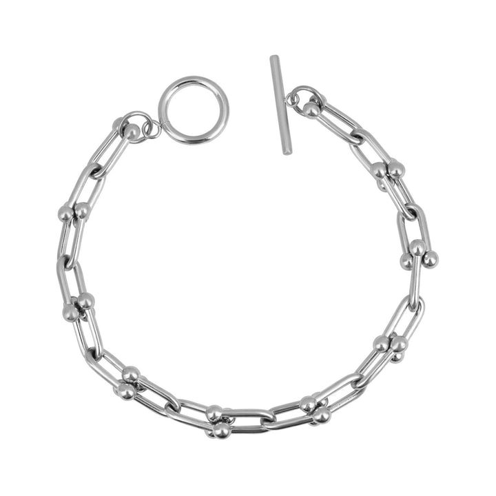 Essentials Bold Oval Link Bracelet
