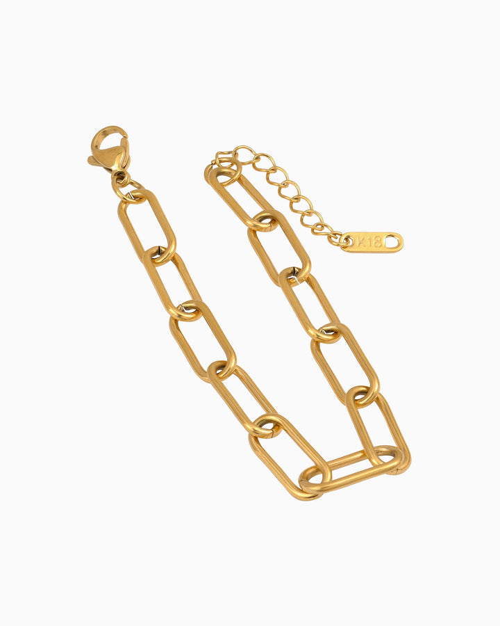 Essentials Large Oval Link Bracelet | Zoe Olivia Jewellery Australia