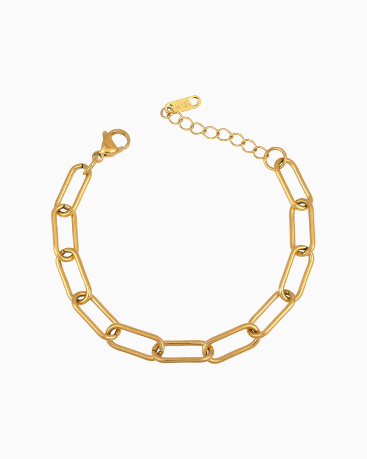 Essentials Large Oval Link Bracelet | Zoe Olivia Jewellery Australia