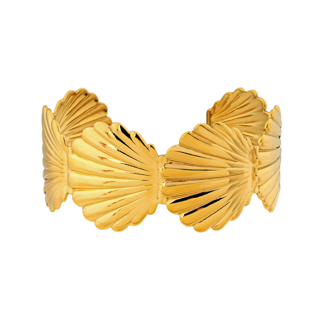 Solara Textured Shell Cuff