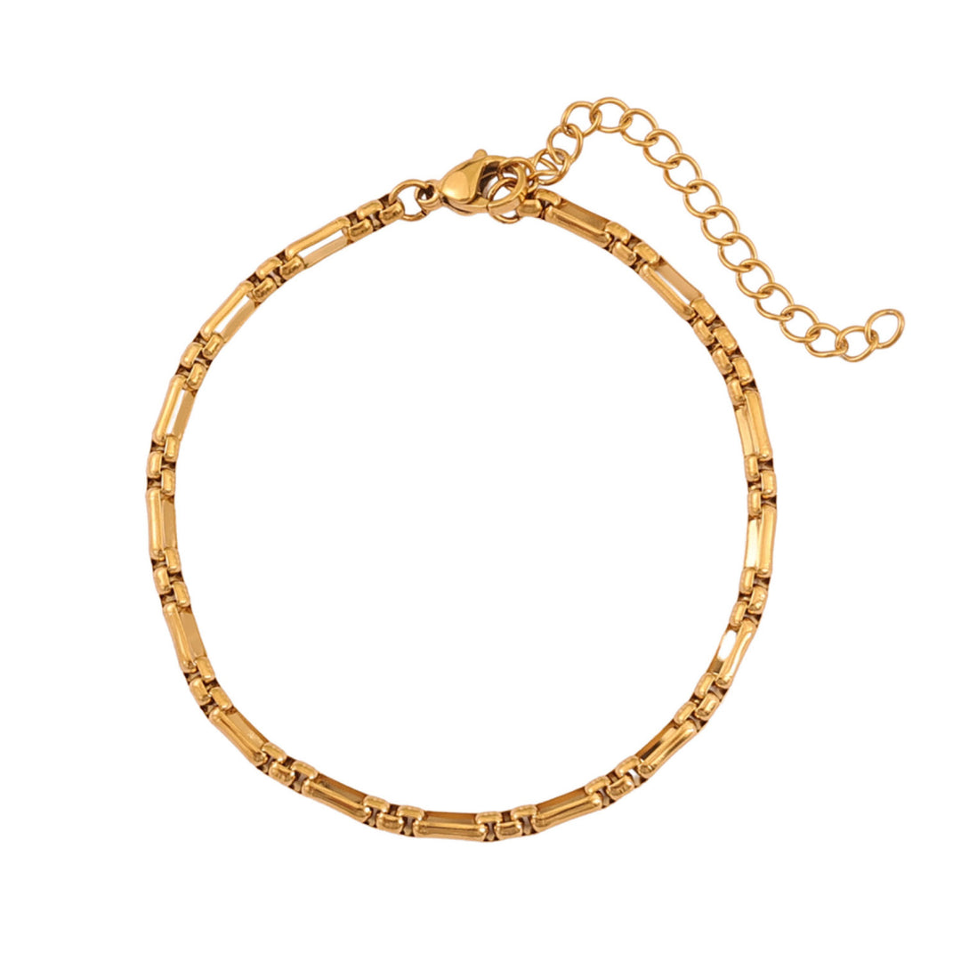 Muse Gold Mixed Link Bracelet