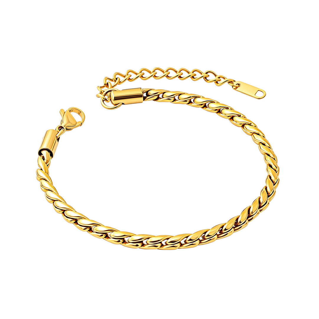Essentials Gold Rope Twist Bracelet