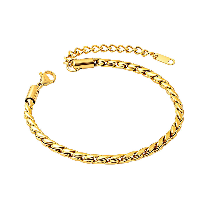 Essentials Gold Rope Twist Bracelet