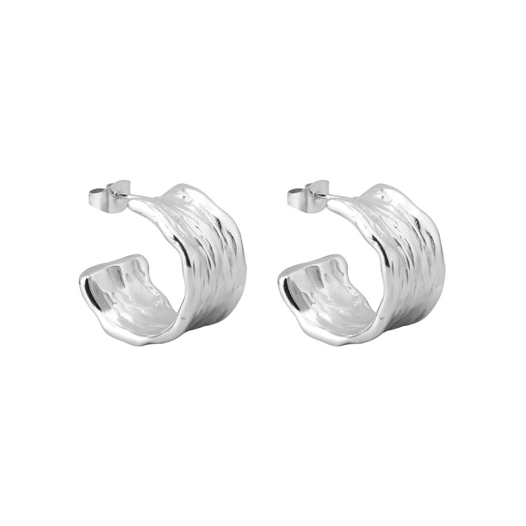 Escarpment Thick Textured Stud Hoops