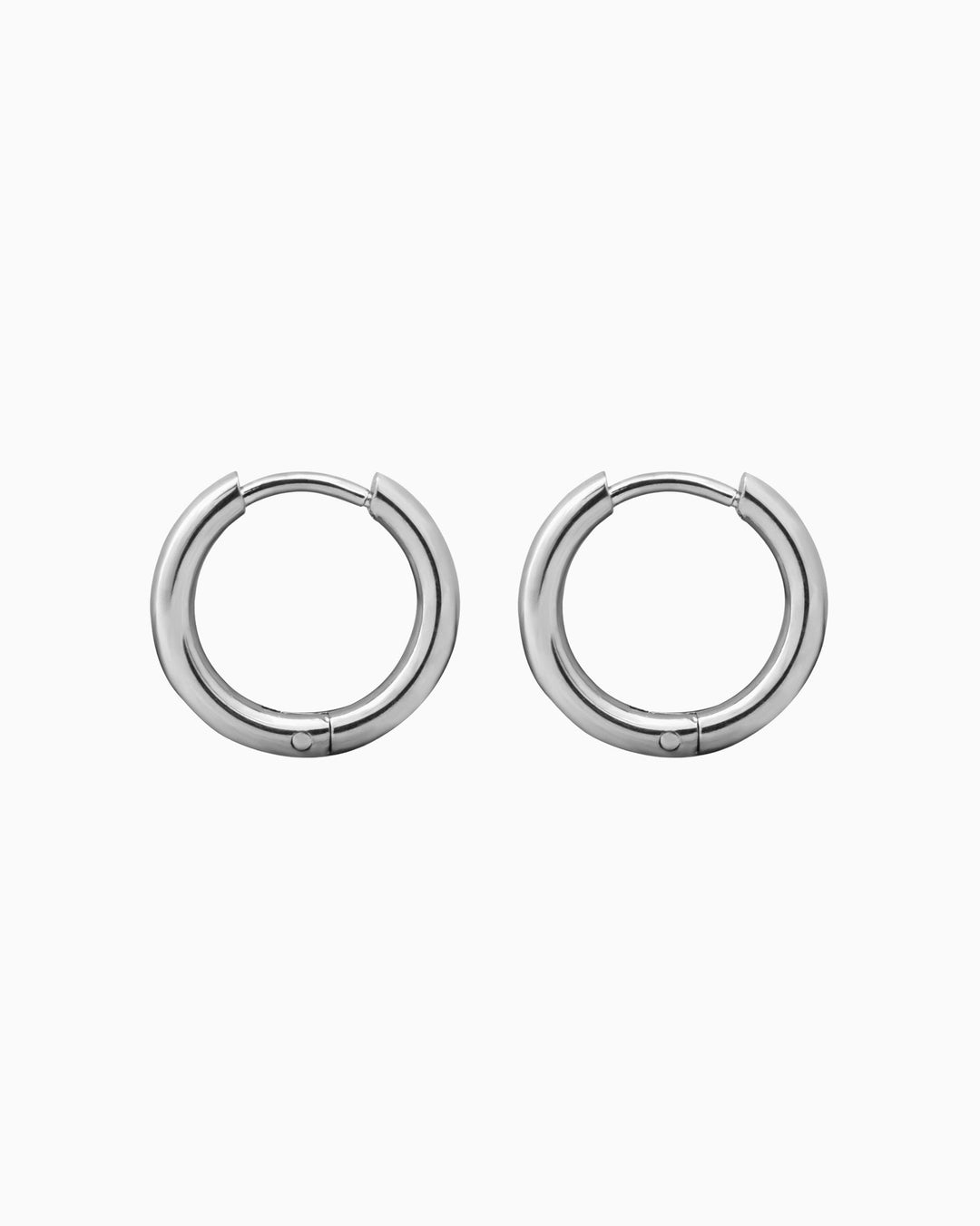 Essentials Medium Tubular Classic Hoops | Zoe Olivia Jewellery Australia