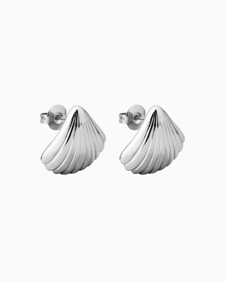 Drift Large Shell Stud Earrings | Zoe Olivia Jewellery Australia