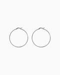 Essentials Classic Large Hinged Hoops | Zoe Olivia Jewellery Australia