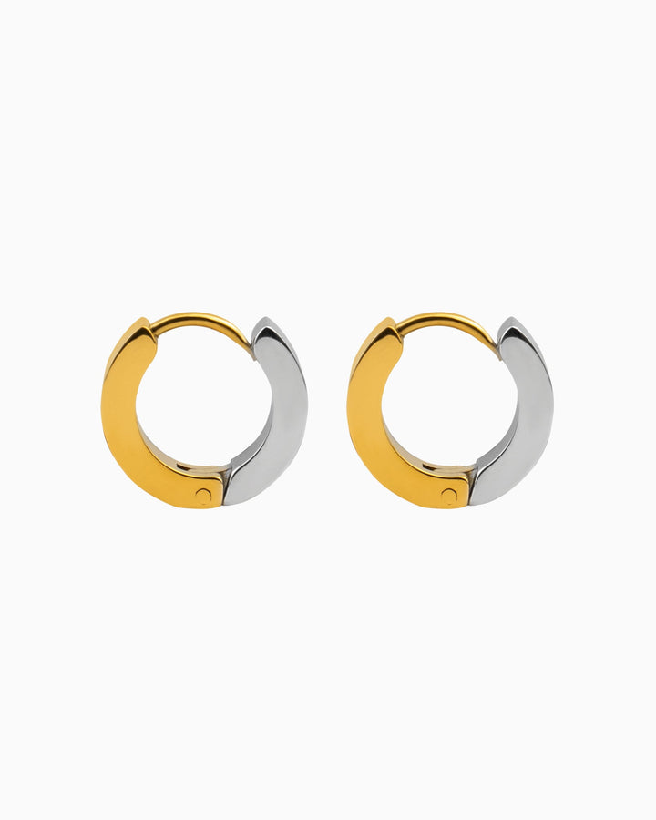 Dunes Mini Hinged Hoops | Zoe Olivia Jewellery Australia