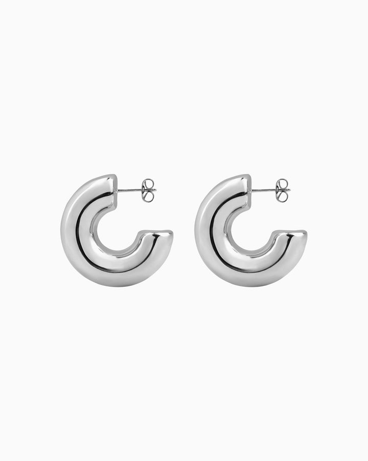 Cascada "C" Shaped Stud Earrings | Zoe Olivia Jewellery Australia