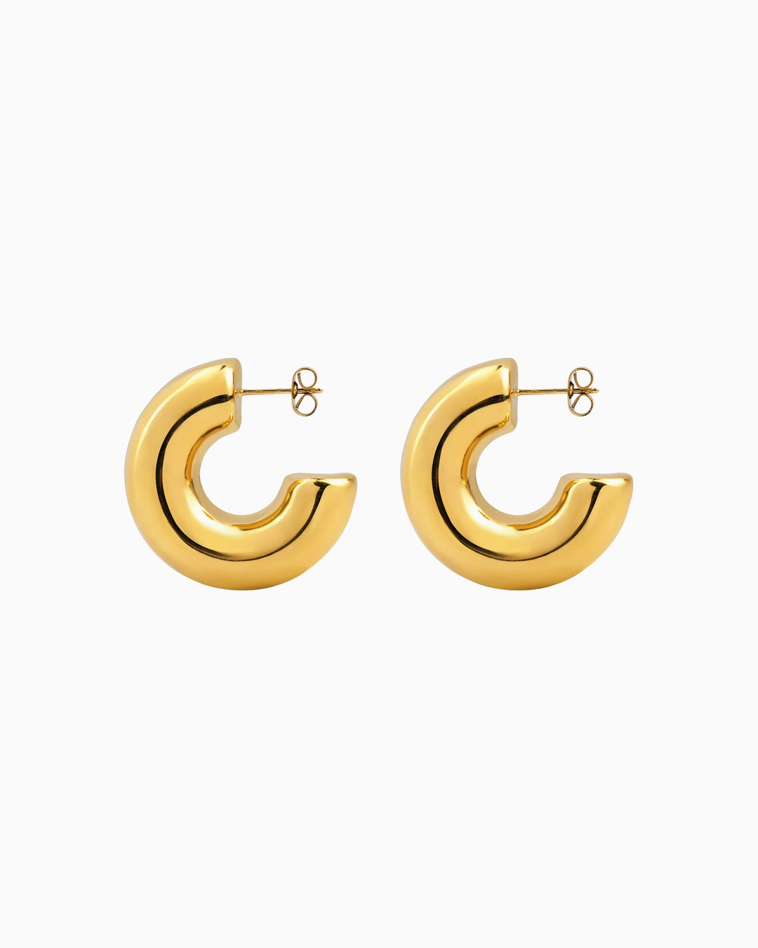 Cascada "C" Shaped Stud Earrings | Zoe Olivia Jewellery Australia