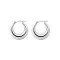 Essentials Bold Polished Hoops
