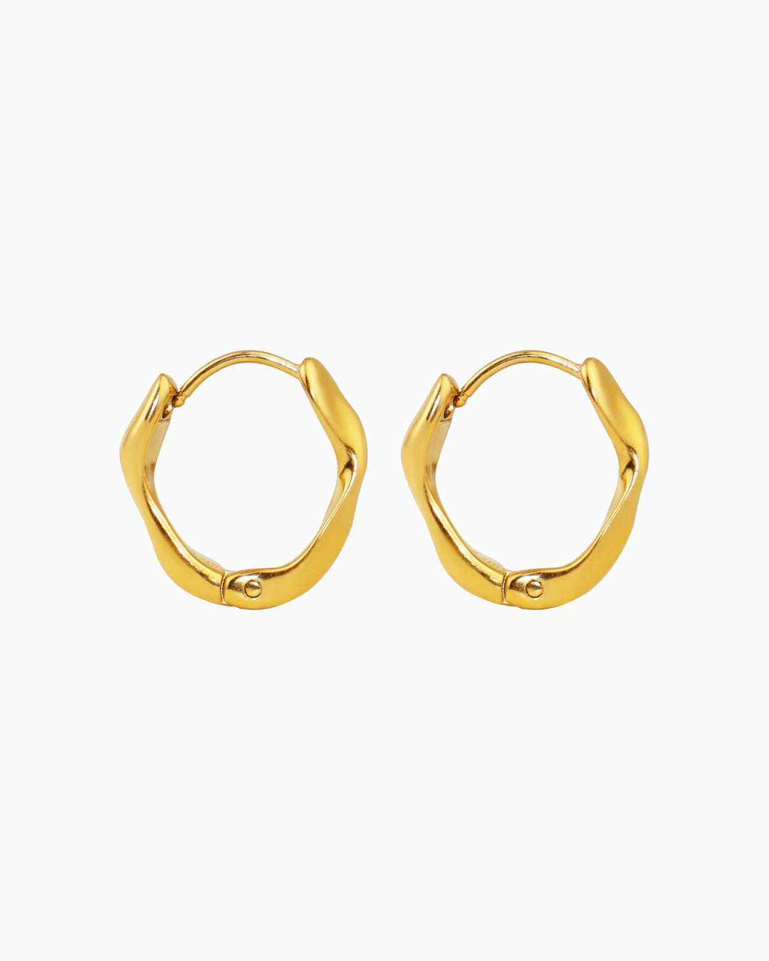 Muse Gold Twist Earrings