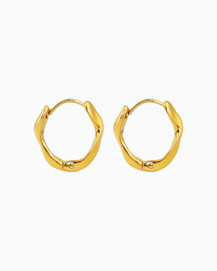Muse Gold Twist Earrings