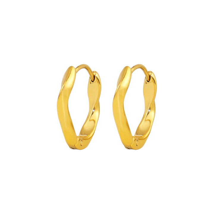 Muse Gold Twist Earrings