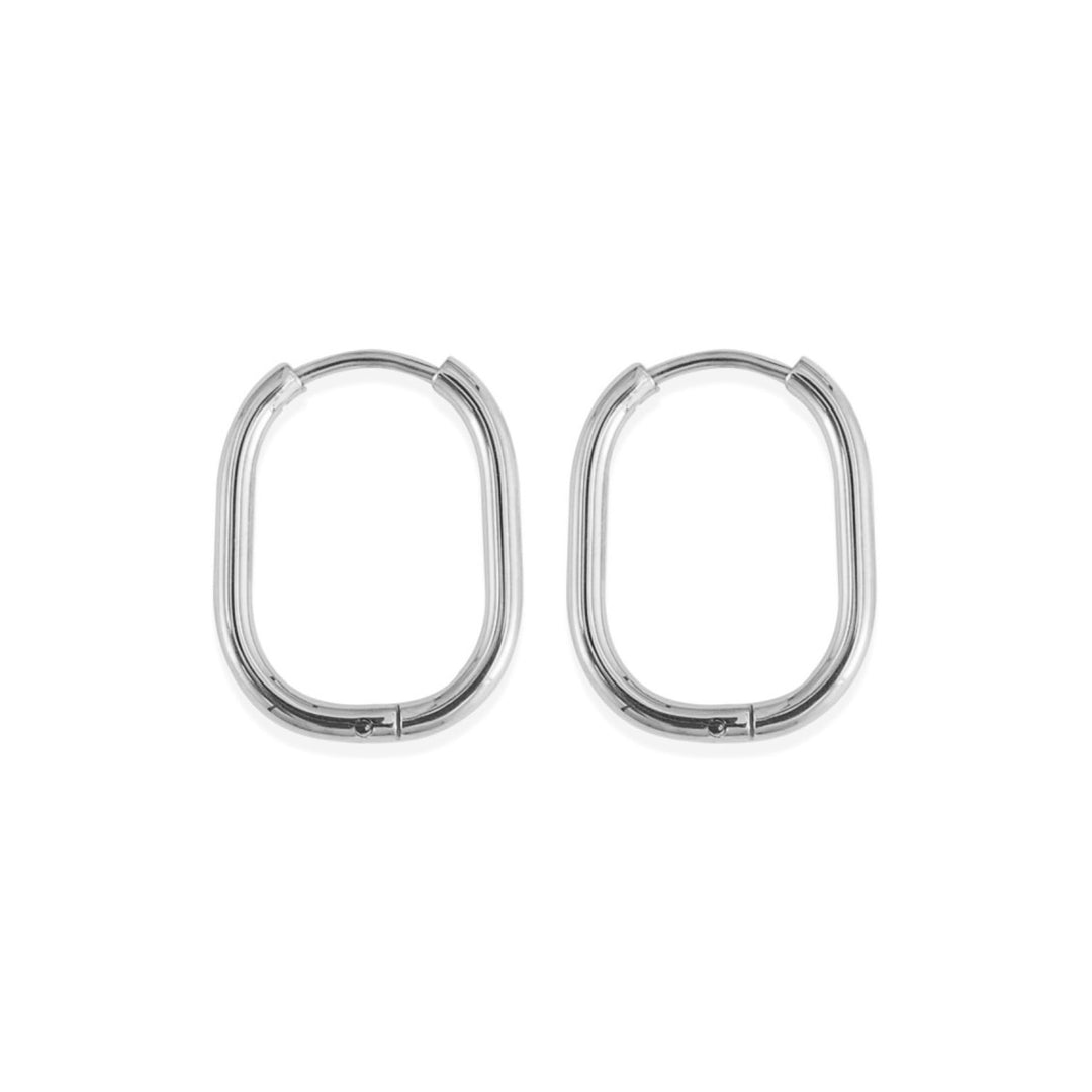 Essentials Silver Small Huggies