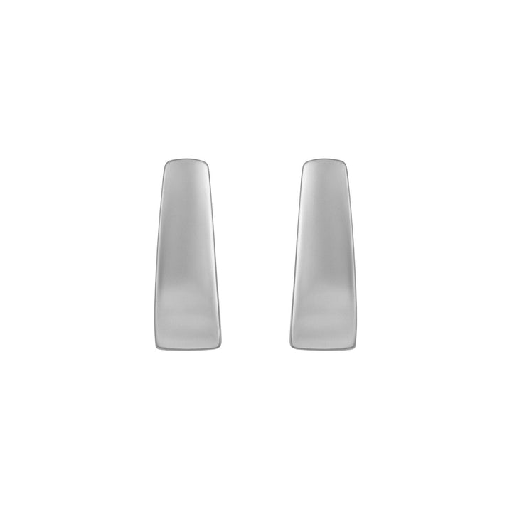 Essentials Silver Tapered Huggies