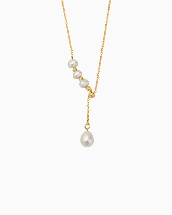 Opaline Elegant Freshwater Pearl Necklace | Zoe Olivia Jewellery Australia