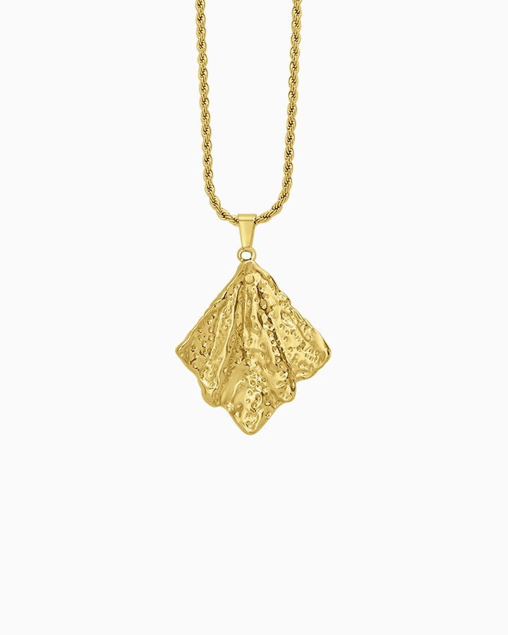 Escarpment Textured Ripple Necklace | Zoe Olivia Jewellery Australia