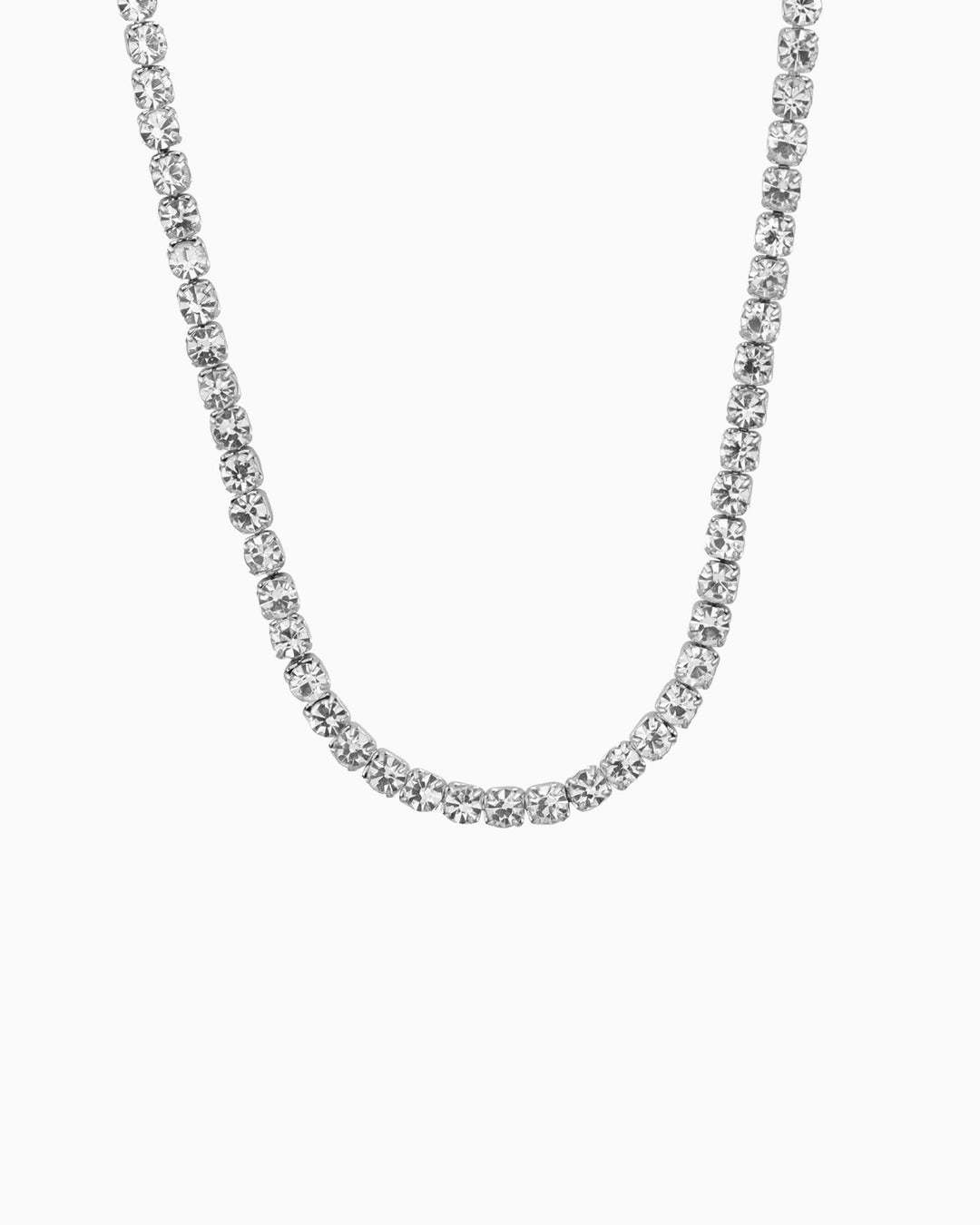 Classic Cubic Zirconia Tennis Necklace | Zoe Olivia Jewellery Australia