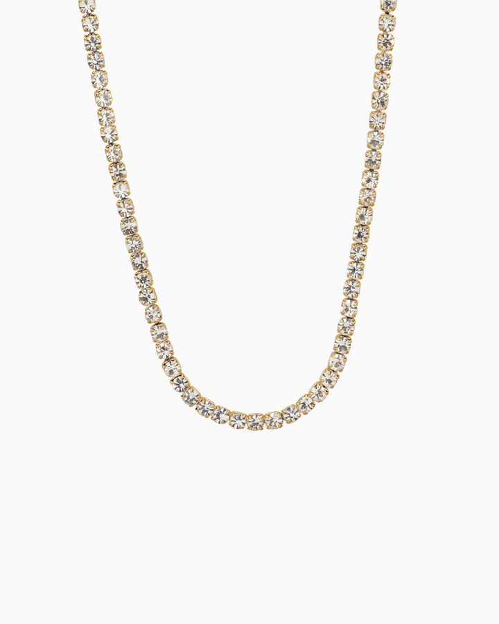 Classic Cubic Zirconia Tennis Necklace | Zoe Olivia Jewellery Australia