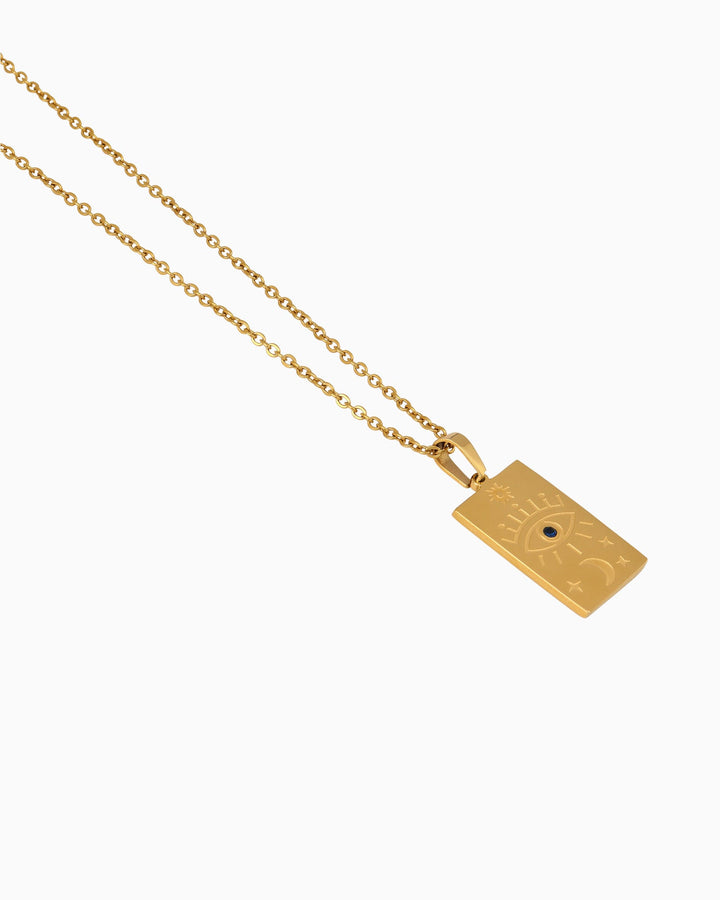 Stars Evil Eye Pendant Necklace | Zoe Olivia Jewellery Australia