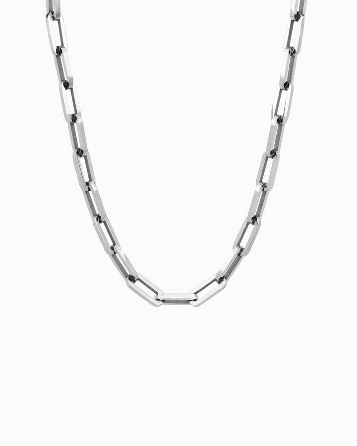 Essentials Rectangular Link Chain | Zoe Olivia Jewellery Australia