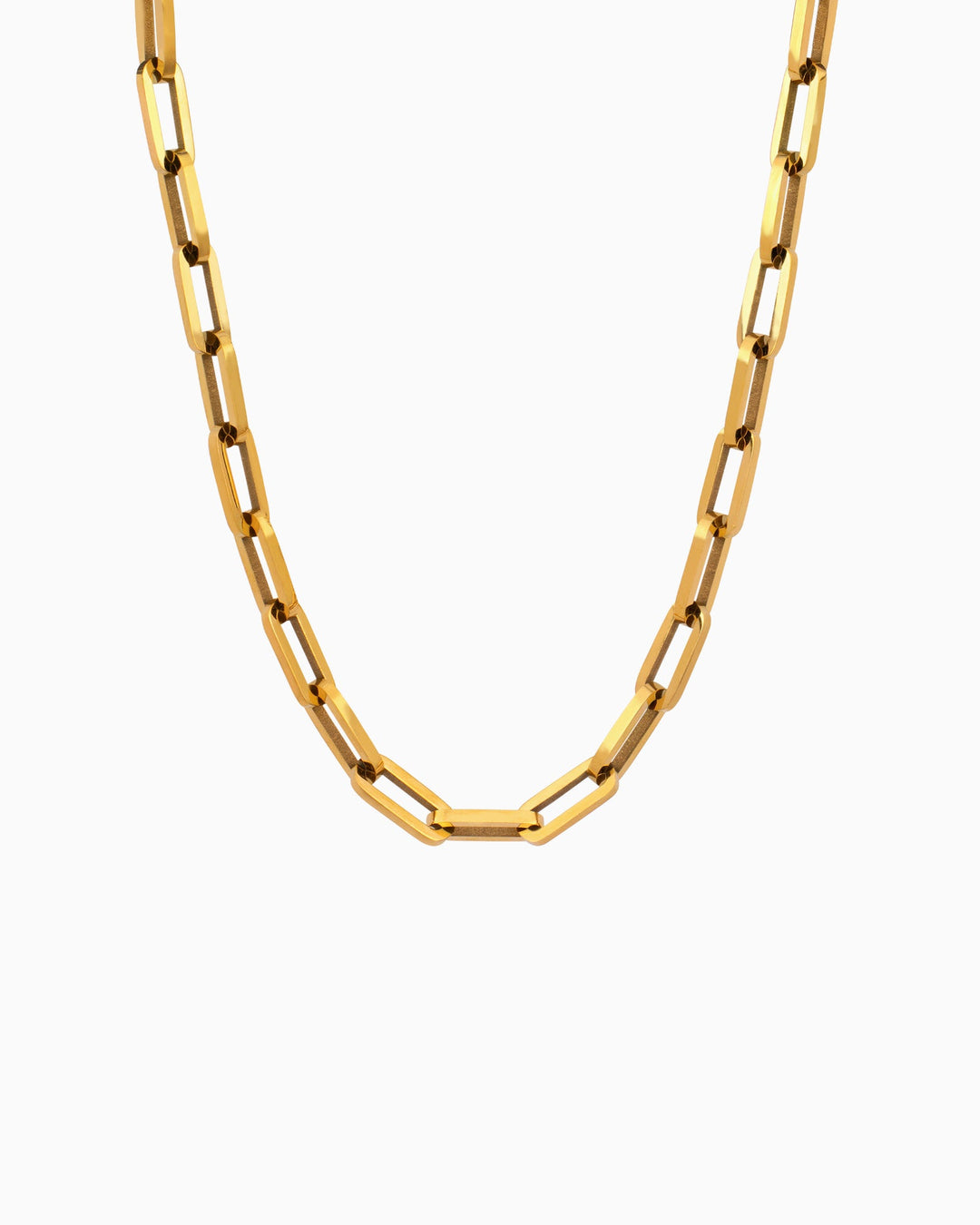 Essentials Rectangular Link Chain | Zoe Olivia Jewellery Australia