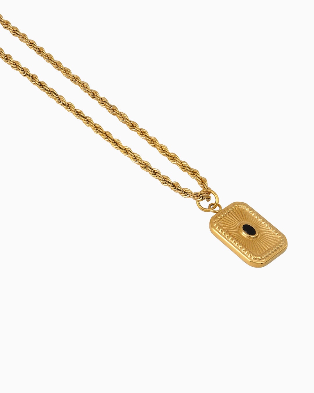 Aurora Rope Twist Pendant Necklace | Zoe Olivia Jewellery Australia