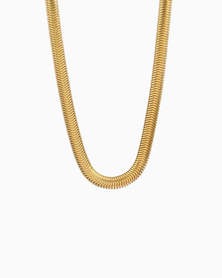 Essentials Snake Chain Necklace | Zoe Olivia Jewellery Australia